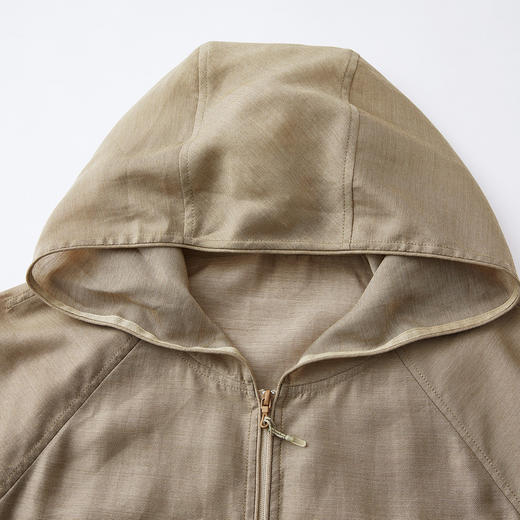 谜底大廓形外套长袖2026年春季新品轻薄百搭拼接蕾丝女261MW0039 商品图3