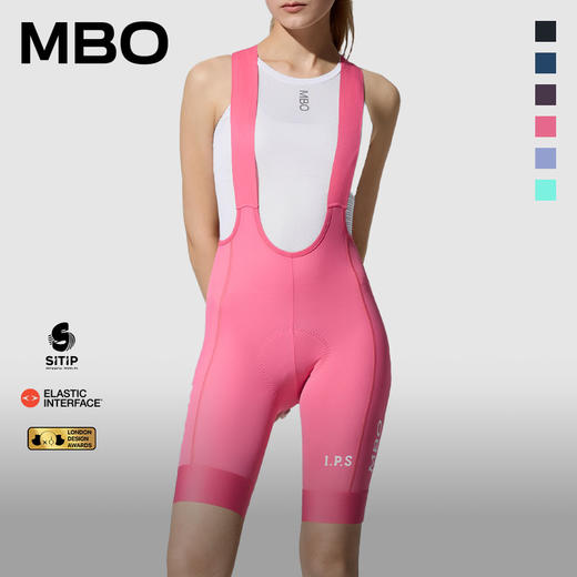 MBO【I.P.S】女子机能美学防晒骑行背带短裤T511 EIT ITALY-SITIP 26年新款
 (经销商专拍链接，非经销商拍单不发货) 商品图4