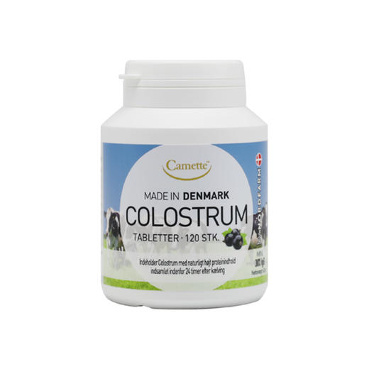丹麦进口Camette诺德COLOSTRUM24小时牛初乳片 黑加仑味 商品图0