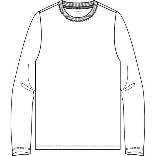 佐丹奴男装26年新款基础款打底纯绵长袖T恤衫01026701 商品图1