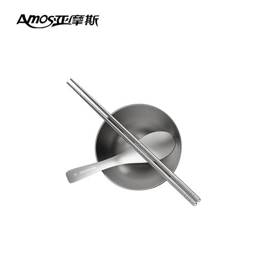 【纯钛材质】亚摩斯 纯钛餐具礼盒9件套装AS-CJW09Z(Ti) 加厚一体成型内外纯钛【0208】 商品图3