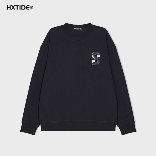 【新品上新】HX 春季圆领卫衣S106611016101 商品图4