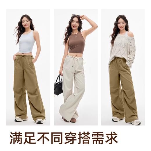【Neverme】低腰抽绳工装裤SK9837 商品图4