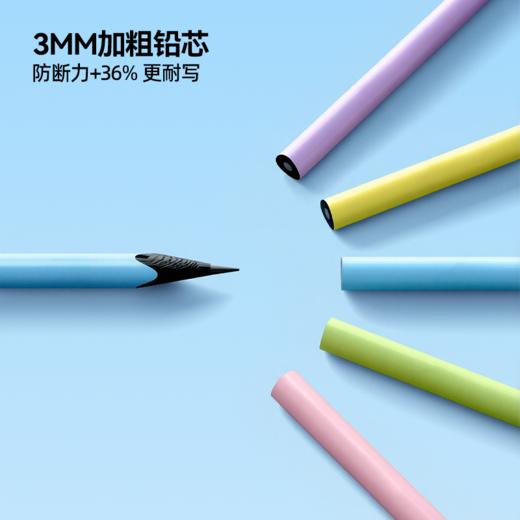 限时21.9元三盒30支/猫太子黑木铅笔 高颜值小绿杆小学生专用铅笔 高端黑木 不易断【2月开学文具合集】 商品图2