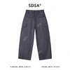 SDSA男装2026新款高贵轻奢韩版简约纯色直筒休闲裤百搭梭织长裤 商品缩略图4