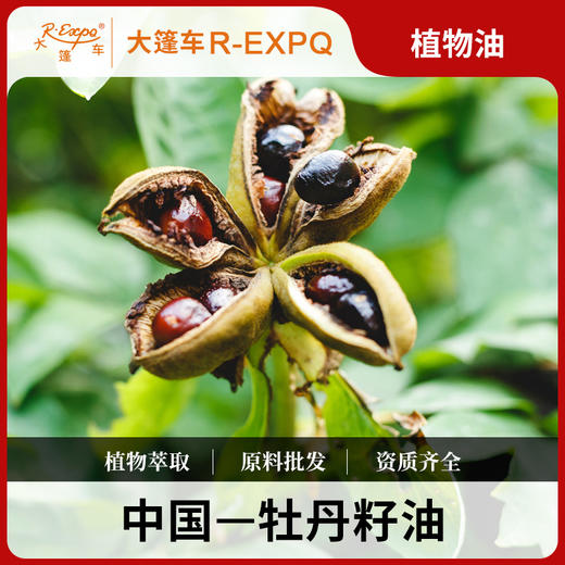 牡丹籽油植物基础油原料批发身体护理按摩精华油Peony大篷车精油 商品图0