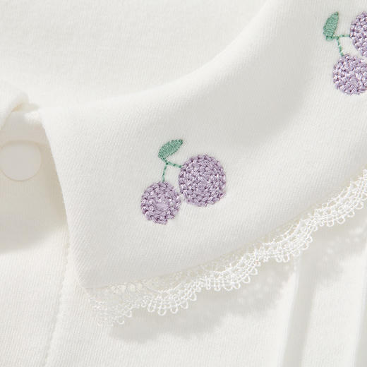 Cucutas女婴童连体服CY26SPW006紫色66#-90# 商品图4