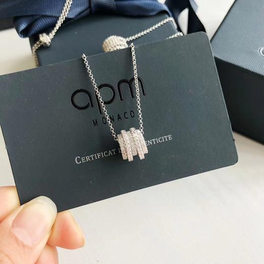 F020513满满的水晶多圈不规则小蛮腰项链 商品图1