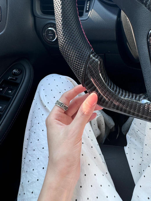 GU原单男女同款捡漏复古做旧戒指可做项链吊坠 商品图9