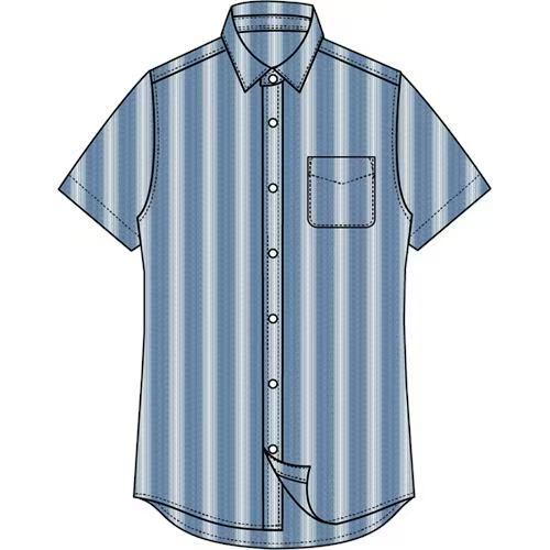 佐丹奴男装26年新款棉麻短袖衬衫01046412 商品图3