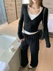 <曾小咸推荐>3.21现货秒杀 ！微信超特价！韩系V领长袖T 日常99.99 立减30 秒杀69.99！！ 休闲裤  秒杀69.99！！辣妹背心  秒杀25！！ 商品缩略图9