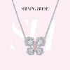 FLY·永恒之环系列 ShiningHouse[培育] 18k金钻石项链 粉钻人工真钻人造钻石K金项链可调节时尚钻石项链【此商品不支持7天无理由退货退款】预计3日发货 商品缩略图0