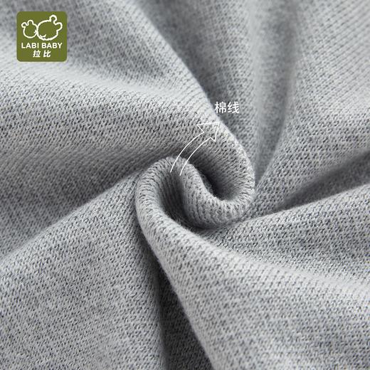 拉比内衣i5-3拉比熊棉线半高领衣灰色LYCC100418 商品图1