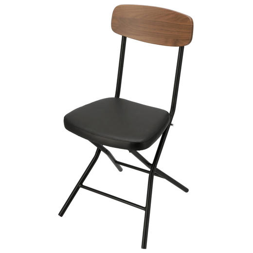  折叠椅餐椅板凳皮革凳便携舒适坐感折叠椅 商品图1