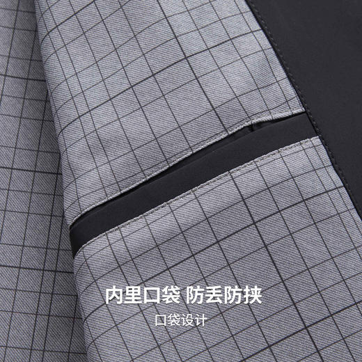 【易打理】圣得西2026新款春季男款翻领通勤风商务休闲高级感夹克 商品图9