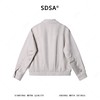 SDSA男装2026新款高贵轻奢潮流休闲纯色翻领夹克外套百搭老钱风 商品缩略图4