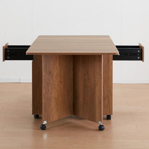 【家具】小户型出租屋可移动折叠餐桌餐边柜 ST025 商品图2