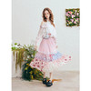 两三事 蜜糖星云 2026春季新款森女风印花百褶裙高腰半身裙 商品缩略图2