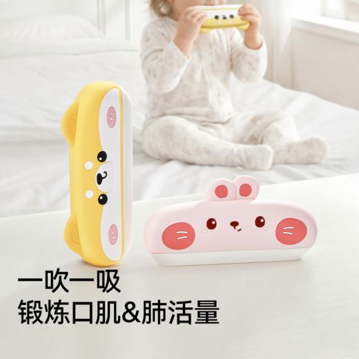 【限时会员价】嫚熙儿童口琴宝宝专用吹奏乐器早教幼儿婴儿玩具入门初学者口风琴 商品图1