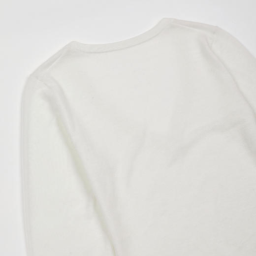 ROMI STUDIO“法式温柔”羊毛混纺细腻轻薄深V毛织上衣RWDSS92140 商品图4