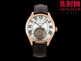 新款上市 诚意展现尊贵典雅--RMS卡地亚伦敦陀飞轮系列 Rotonde系列 浮动式真陀飞轮 男士腕表 表径40mm