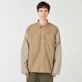 nanamica Pullover Shirt Jacket 宽松套头衬衫夹克 拼接外套