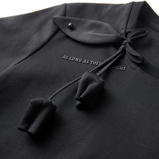 谜底花卉T恤短袖2026年春季新品柔软亲肤珍珠甜美优雅女261MT0056 商品图3