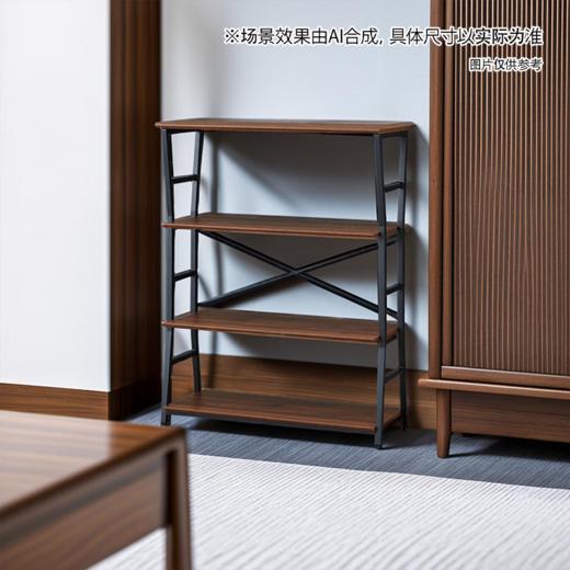 【家具】书架置物架落地桌面书架收纳架 DX002 商品图2