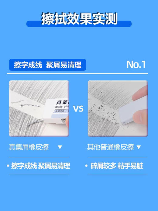 得力VP150/VP151真集屑橡皮 商品图1
