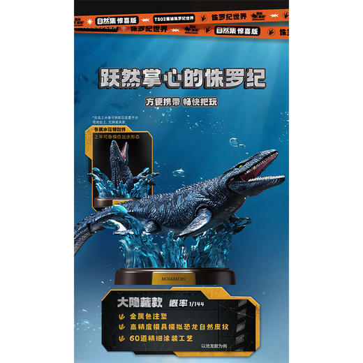 侏罗纪世界惊喜版2弹布鲁可积木-纪念日百货门店同款169647521 商品图1