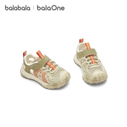 【balaOne】巴拉巴拉童鞋儿童稳步鞋男童女童2026夏新缓震机能鞋 商品图4