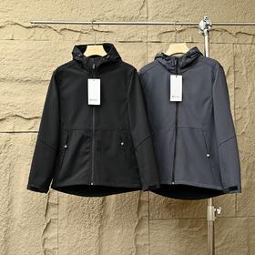 露露LULUABC春秋季软壳三防功能连帽拉链外套