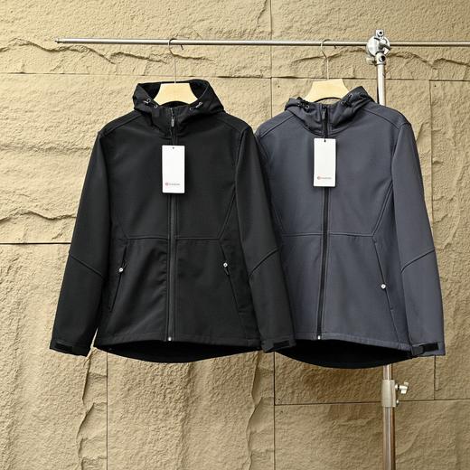 露露LULUABC春秋季软壳三防功能连帽拉链外套 商品图0