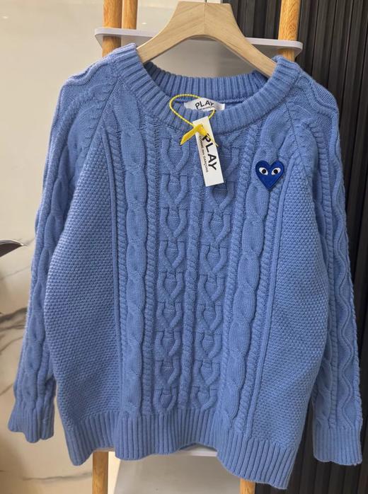 F020547清新圆领软糯厚实套头毛衣针织衫 商品图0