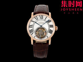 新款上市 诚意展现尊贵典雅--RMS卡地亚伦敦陀飞轮系列 Rotonde系列 浮动式真陀飞轮 男士腕表 表径40mm