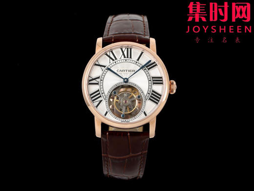 新款上市 诚意展现尊贵典雅--RMS卡地亚伦敦陀飞轮系列 Rotonde系列 浮动式真陀飞轮 男士腕表 表径40mm 商品图0