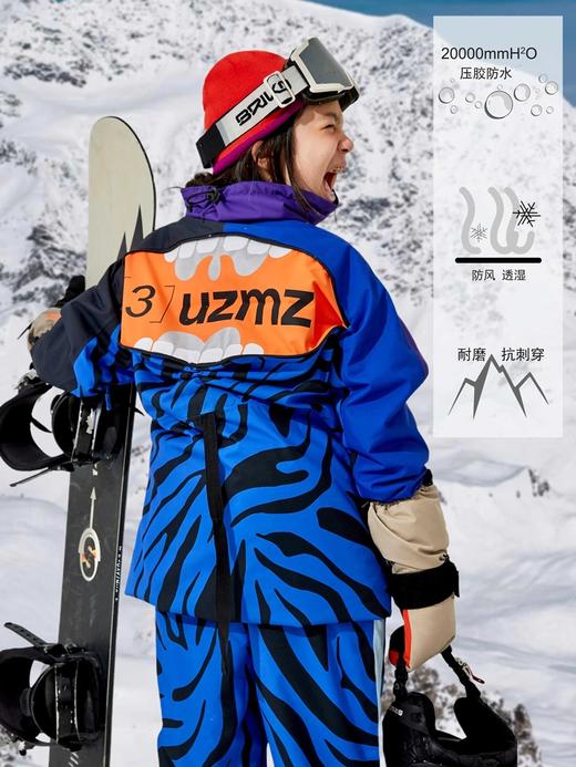 『有这么只UzMz 去滑雪系列』滑雪服/滑雪裤/内胆/打底上衣/打底裤/卫衣/马甲滑雪袜/手套/帽子/围脖 商品图2