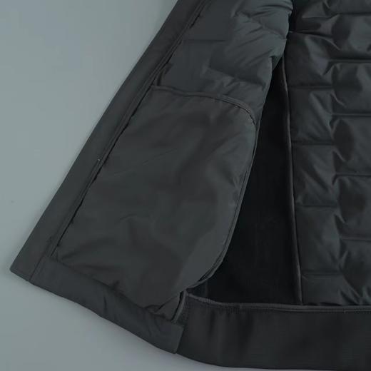 F020536新款男士90绒立体刺绣工艺羽绒马甲 商品图7