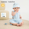 【balaOne】巴拉巴拉宝宝连体衣婴儿哈衣2026新款夏季全棉两件装 商品缩略图0