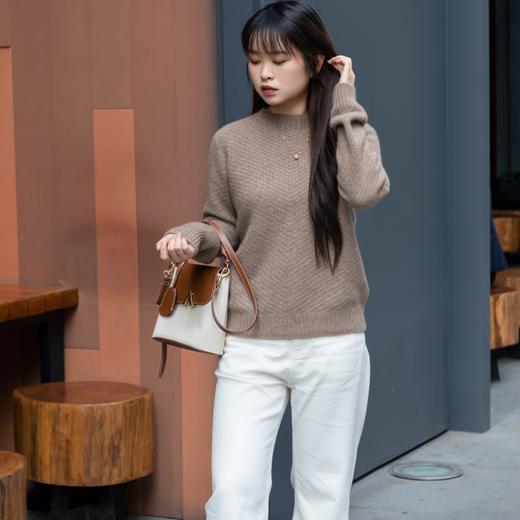 菜菜家康赛妮原色羊绒衫| 100%山羊绒，高奢品牌同厂，又软又暖 商品图3