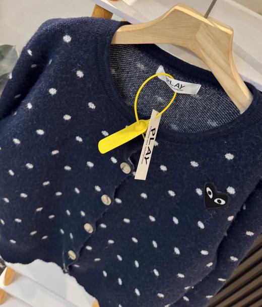 F020544日系松弛感单穿内搭波点针织开衫 商品图8