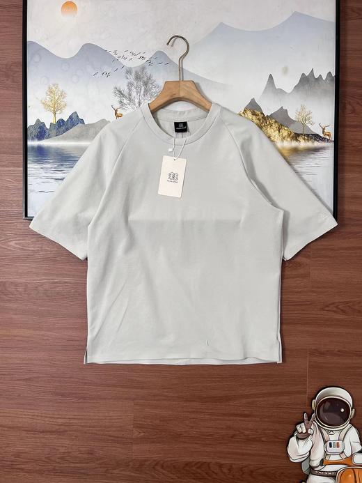 F020539户外休闲衣男士长袖一体织短袖T恤 商品图6