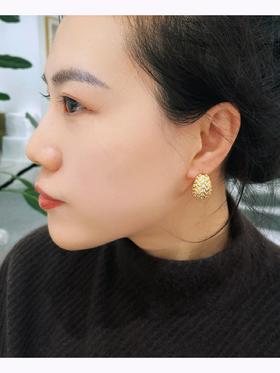 王姐同款  大女主耳扣 银镀金耳扣（非质量问题 不退不换）