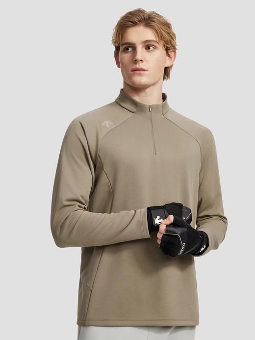 F020504男士SOLOTEX长袖半拉链贴身保暖针织衫 商品图10