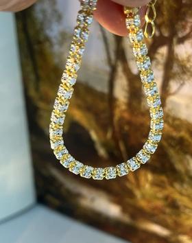 意大利硕果银镀金手链 项链 银镀金首饰  非质量问题  不退不换