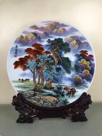 釉上彩上盘 商品图1