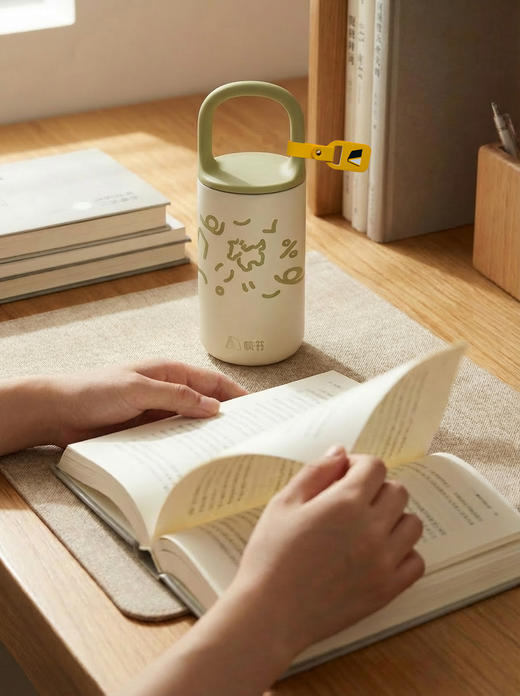 【开工季赠品】帆书文创·“春风得意”提手杯 商品图3