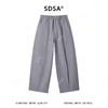 SDSA男装2026新款轻奢简约百搭纯色抽绳松紧休闲裤百搭梭织长裤 商品缩略图0