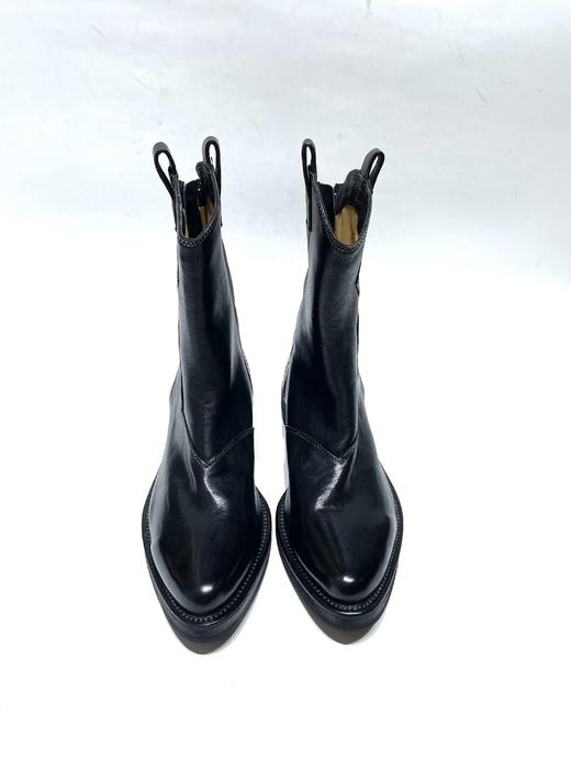 芮凯诗【进口水洗牛皮】Y12-2套脚西部靴子 商品图2