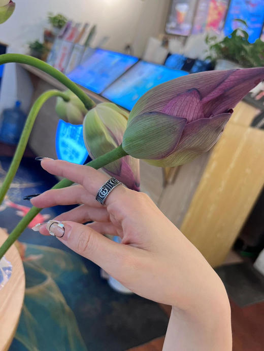 GU原单男女同款捡漏复古做旧戒指可做项链吊坠 商品图11